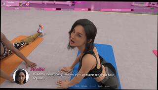 Video 1619390324: cartoon, sexy innocent, hot sexi gym