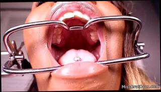 Video 853335615: bdsm gag, fetish gagging, mouth tongue fetish, ebony mouth fetish, exotic bdsm, black gagging