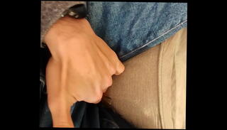 Video 1595051995: pee jeans wetting, couch pee