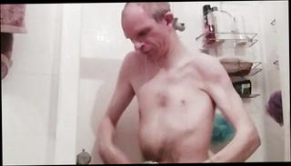 Video 1570018521: gay man shower, gay hd