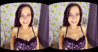 Video 1288444504: solo vr porn, solo czech, solo casting, solo female, brunette solo, cute naked girl, cute little girl, girl juice