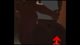 Video 1626138895: 3d teacher, 3d black, 3d ebony, short dick, dick stroking