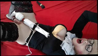 Video 1412878501: bound dominated, shemale domination cum