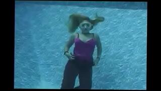 Video 670827025: underwater strip, erotica, blonde strips