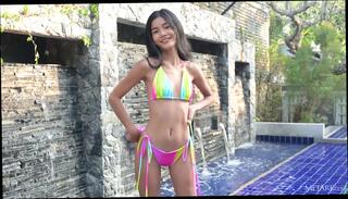 Video 1623587004: teen babe solo, solo babe lingerie, solo teen female, bikini cutie, petite bikini, black bikini, bare sexy, sexy small