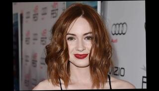 Video 289542501: karen gillan, straight celebrity, straight redhead