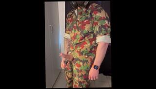 Video 1625359373: fetish gay solo, pierced cock solo, gay hunk solo, solo big dick cumshot, solo amateur cumshot, muscle hunk solo, big dick solo male, fetish gay men, solo tattoo male, solo military, uniform fetish, balls