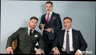 Video 1626559304: fetish threesome sex, threesome rim, rimming gay sex, daddy rimming, hustler