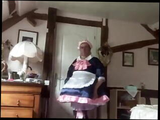 Video 1618935341: crossdresser maid, gay crossdresser, amateur crossdresser, crossdresser uniform, gay hd