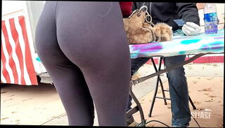 Video 1394610485: candid ass leggings, phat ass white, spandex ass