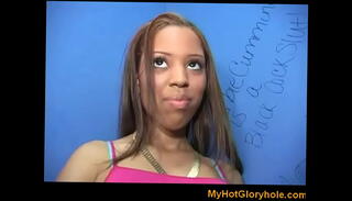 Video 61635805: gloryhole blowjob black cutie
