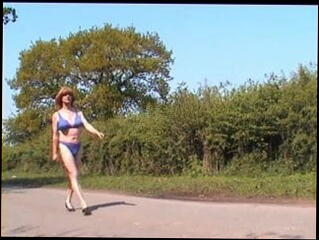 Video 12704101: bikini outdoors, whore fucks sucks cock, transvestite whore, shemale porn, one shemale