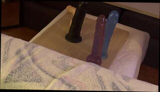 Video 1589310025: takes double dildo, jock dildo, anal dildo