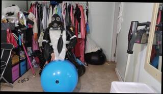 Video 1610981873: latex bdsm fetish, bdsm bondage fetish, bondage amateur bdsm, fetish solo masturbation, latex sissy, solo trans masturbation, solo masturbation toy, inflatable humping, sissy cosplay