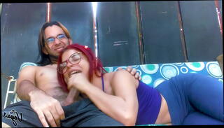 Video 1505757955: sucking deep throat blowjob, deep throat sucked latin, sucking dick outdoors, venezuelan sucking, red hair sucking