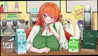 Video 1622255185: hentai milk, milk fetish, big milking tits, milk blowjob, hentai cosplay, cowgirl
