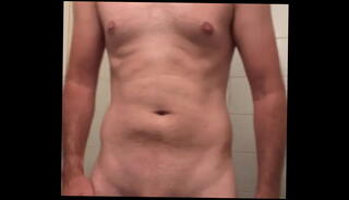 Video 1598149375: bathroom solo, solo male, masturbation