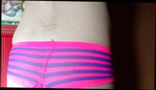 Video 1222447801: gay sissy, tiny clothes, hairy, bad cock, shaved cock