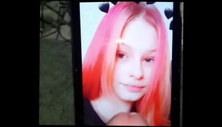Video 1589959485: teen cumtribute, teen jizzed, pink haired teen, haired cum, slow cum
