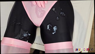 Video 1622591105: dick sucking jerking, blowjob handjob cum, homemade blowjob cum, homemade handjob cumshot, cum play handjob, black dick jerking, spandex cum, mask cum, clothed handjob, sucking pink