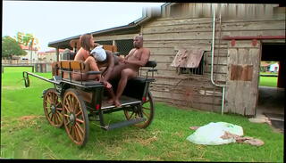 Video 1334444975: haley sweet, retro bbc, bbc threesome, pornstar threesome cumshot, teen threesome cumshot, bbc white cock, bbc big black cock, teen threesome outdoors