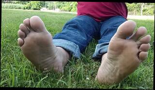 Video 1634531073: feet fetish toes, barefoot toes, feet soles toes, toes amateur, outdoors barefoot, barefoot public