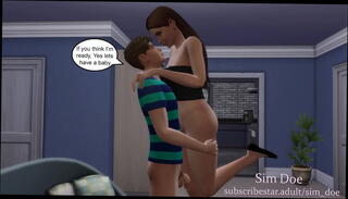 Video 1626128675: breeding stepmom, mature 3d