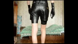 Video 954672585: latex solo, latex boy, leather latex, latex pants, latex guy
