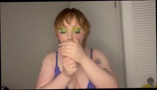 Video 1625225403: amateur smoking, amateur lingerie