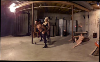 Video 1626032584: bdsm femdom latex, femdom humiliation porn, femdom goddess, goddess pegs, femdom threesome, threesome vr porn, femdom spanking, boy bound, high heels femdom, american femdom, latex stockings heels, blonde femdom