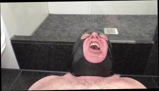 Video 1603094754: mistress femdom slave, femdom piss slave, masked femdom, femdom shower, femdom face, mouth femdom