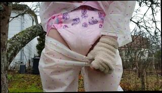 Video 1055484003: pissing peeing fetish, solo pee fetish, diaper girl pee, amateur piss fetish, peeing diaper public, pissing peeing wetting, solo female pissing, girl peeing outside, solo brunette amateur, wearing diapers