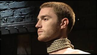 Video 1653511811: bdsm bondage humiliation, bdsm gay bondage, gay twink bondage, bondage clamps, stud feet, gay redhead twink, chained tied, mouth gag, takes studs, haired stud, red stud, bondage hd, hard cock