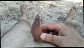 Video 1594031025: small penis pissing, big cock pissing, beach pissing, nature pissing