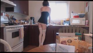 Video 162764104: crossdressing gay twink, amateur gay twink, femboy maid, gay twink hd
