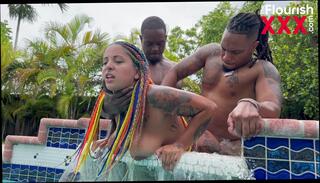 Video 1602154524: hardcore threesome squirt, hardcore interracial threesome, cock interracial threesome, squirting fetish, hardcore interracial ass, big ass latin squirt, 3some