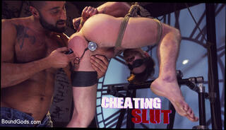 Video 1539505704: bdsm fetish sex, rimming fetish, gay hunk rimming, rimmed muscle hunk, cock submit, sucking guy cock, hard cock