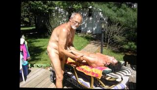 Video 370679901: gay nudist, nudist man