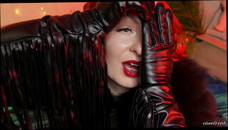 Video 1518971215: latex mistress dominates, latex fetish, latex model, goddess jerks, fetish sounding, leather fetish, beautiful goddess, fetish redhead