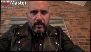 Video 1653560023: fetish domination pov, pov amateur solo male, solo gay uncut, dominant daddy, master dominic, leather domination, domination fantasy