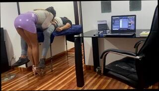 Video 1608330223: amateur massage babe, massage blowjob, latin massage, spandex babe, girl