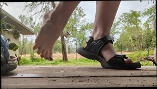 Video 1624306683: worship feet foot toes, feet foot fetish toes, pov femdom foot fetish, foot fetish soles feet, feet fetish solo, dirty feet worship, amateur pov foot, wrinkled soles foot fetish, feet red toes, tiny feet, female foot worship, woman feet, red head pov, large feet