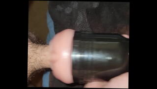 Video 1451583785: fleshlight stroking, cumshot masturbating big dick