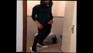 Video 1489531055: crossdresser solo, solo shemale toying, shemale public solo, crossdresser dress, crossdresser legs