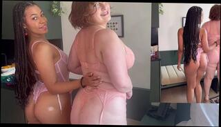 Video 1630670363: amateur lesbian hot, uncensored lingerie, clothed lesbian