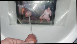 Video 1210690001: lady pissing, pissing sexy, one piss, two pissing, man gay, gay hd