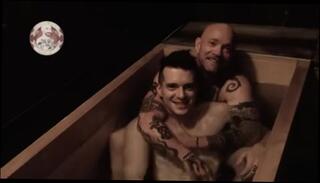 Video 271722903: ftm gay, tattooed ftm, ftm men, gay hunk naked, pierced nipples tattooed, bald hunk
