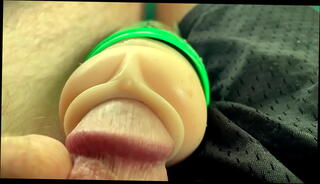 Video 1467346195: fleshlight sex toy, big dick fleshlight, wife sex toy, wife pussy, wife head, dick precum