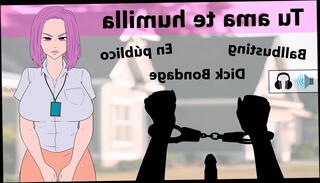 Video 1471543955: bondage slave femdom domination, bdsm bondage slave femdom, femdom humiliation joi, femdom dominates spanks, dominated slave sex, cbt joi, femdom public humiliation, ball busting joi, spanish joi, friend joi