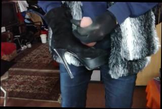 Video 940682904: latex shemale, latex cock, latex masturbation, latex amateur, latex lingerie, latex big, high heels cum